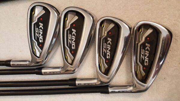 Used Cobra SZ Speedzone Iron Set (6-PW, GW, SW) 7 Irons - Graphite Senior Lite - Image 4