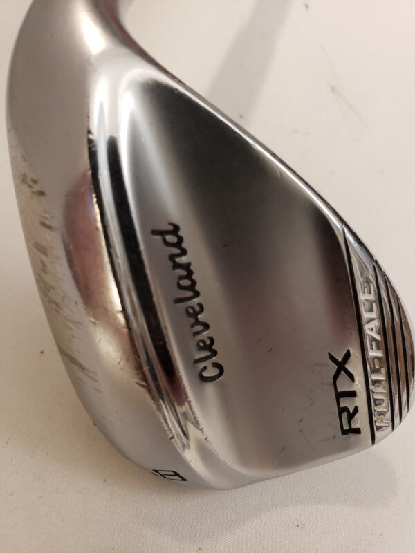 Used Cleveland RTX Zipcore Full Face Lob Wedge 58* - 9* B - TT DG Spinner - RH