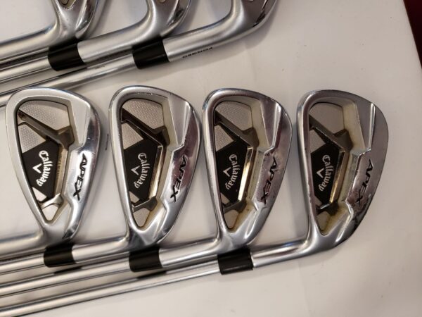 Used Callaway APEX 21 Forged Iron Set (5-PW AW) 7 Irons Project X IO Extra Stiff - Image 5