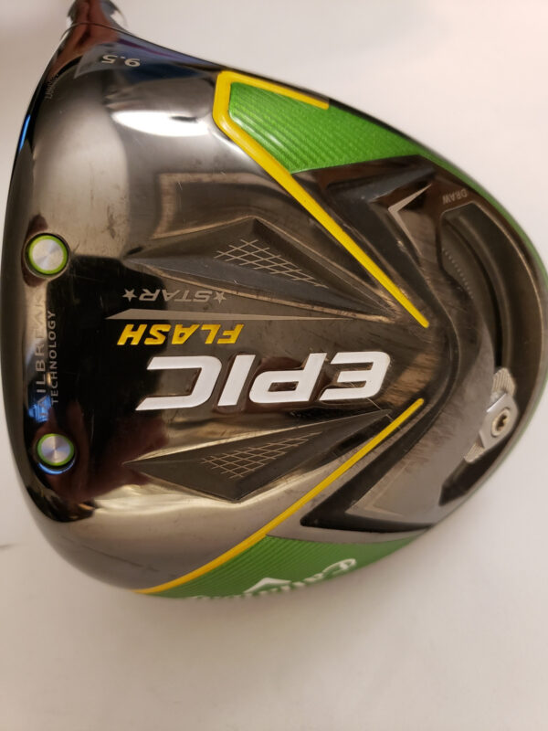 Used Callaway Epic Flash Star Driver 9.5* - Fubuki V 50 - Stiff - RH