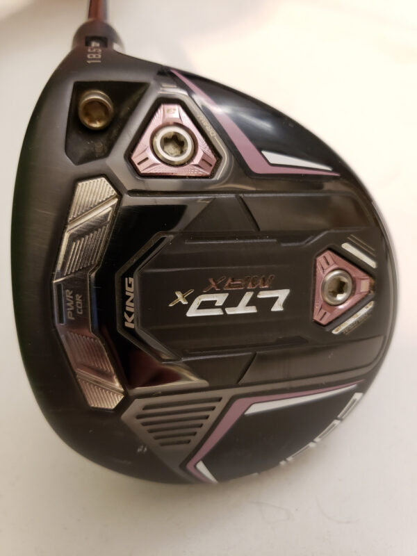 Used Cobra King LTDx Max - 3 Fairway Wood 18.5* - Bassara E 42- Ladies - RH