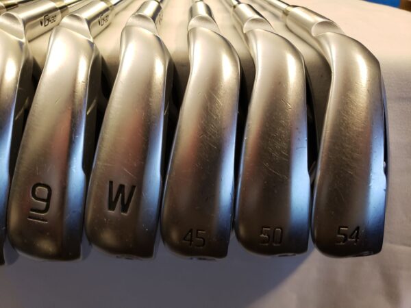 Used Ping G430 Iron Set (5-PW, 45, 50, 54) 9 Irons - Black - AWT 2.0 - Reg - Image 2