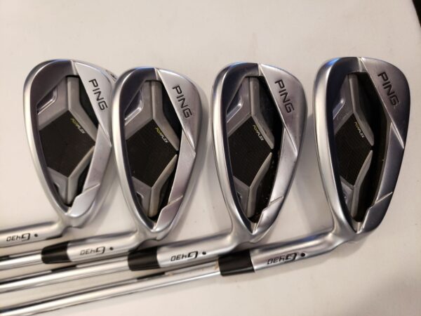 Used Ping G430 Iron Set (5-PW, 45, 50, 54) 9 Irons - Black - AWT 2.0 - Reg - Image 5