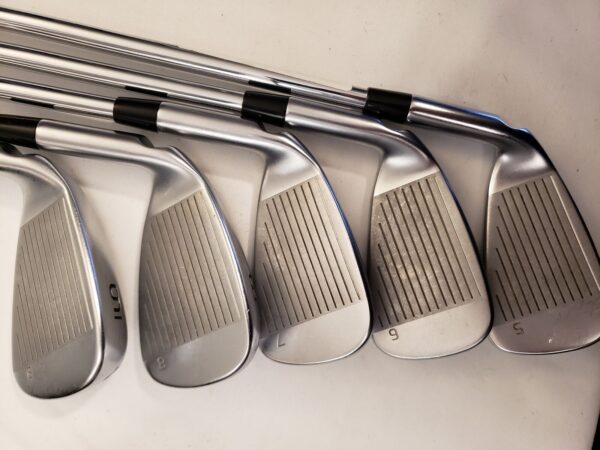 Used Ping G430 Iron Set (5-PW, 45, 50, 54) 9 Irons - Black - AWT 2.0 - Reg - Image 6