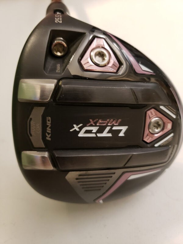 Used Cobra King LTDx Max - 7 Fairway Wood 25.5* - Bassara E 42- Ladies - RH