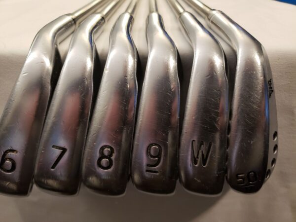 Used PXG 0311 Iron Set (6-PW, GW) 6 Irons - AeroTech SteelFiber i95 Regular - RH - Image 2