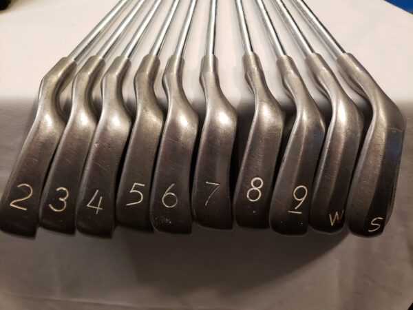 Used Ping Eye 2 + Iron Set (2-PW, SW) 10 Irons - Red Dot - KT-M Stiff - RH