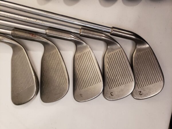 Used Ping Eye 2 + Iron Set (2-PW, SW) 10 Irons - Red Dot - KT-M Stiff - RH - Image 5