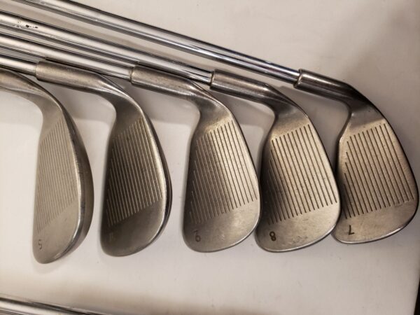 Used Ping Eye 2 + Iron Set (2-PW, SW) 10 Irons - Red Dot - KT-M Stiff - RH - Image 6