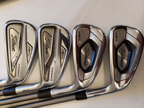 Used Titleist AP2 AP3 718 Combo Iron Set (4-PW, GW) 8 Irons - SteelFiber Reg - Image 3