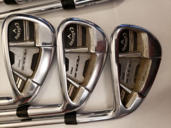 Used Callaway Rogue Pro CF18 Iron Set (6-PW) 5 Irons - TT DG S300 Stiff - RH - Image 3