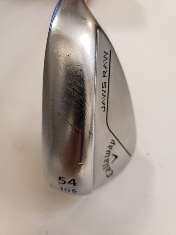 Used Callaway Jaws Raw - Gap Wedge 54* - 10*B - Project X LZ 6.0 - Stiff - RH - Image 2