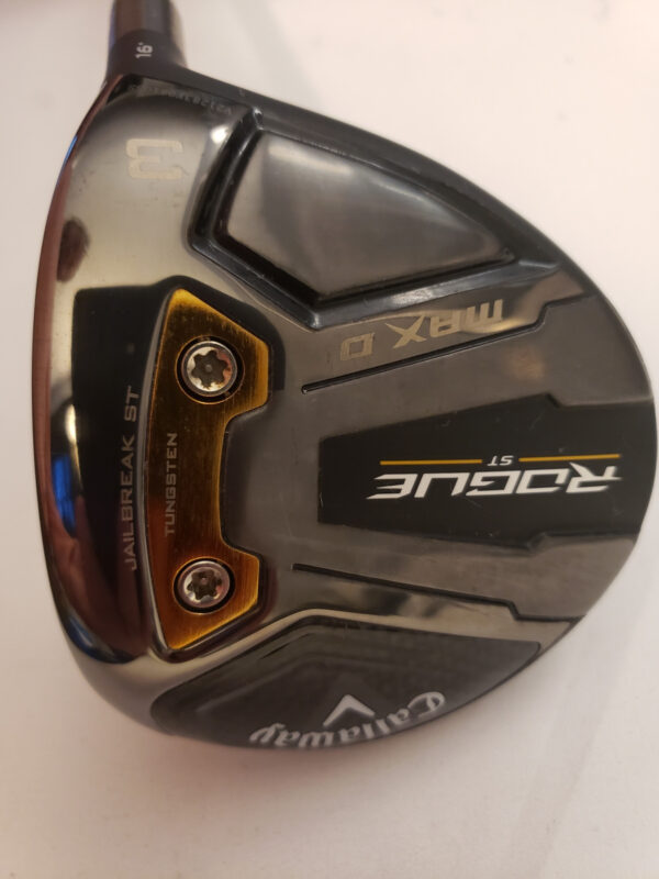 Used Callaway Rogue ST Max D - 3 Fairway Wood 16* - GD Tour AD DI-7 - Stiff - RH