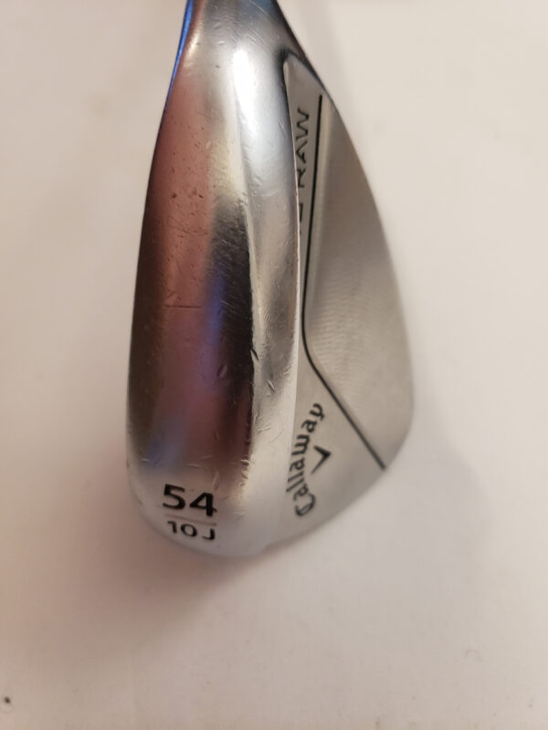 Used Callaway Jaws Raw Full Toe - Gap Wedge 54* - 10* J - TT DG Spinner 115 - RH - Image 2