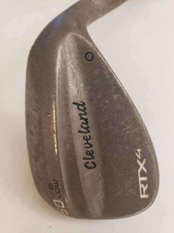 Used Cleveland RTX4 Lob Wedge 60* - 09*B - TT DG Tour Issue S400 Stiff - RAW