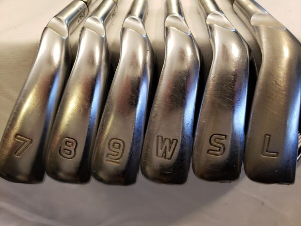 Used Ping G410 Iron Set (7-PW, SW, LW) 6 Irons - Black - AWT 2.0 - Stiff - RH