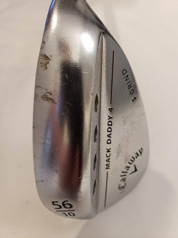 Used Callaway Mack Daddy 4 MD4 Sandwedge 56* - 10*B - S Grind - Graphite Ladies - Image 2