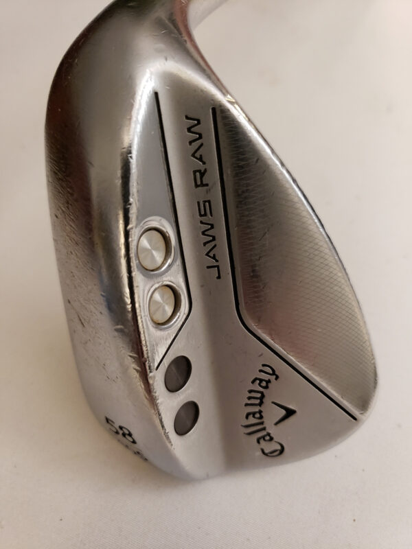 Used Callaway Jaws Raw - Lob Wedge 58* - 10*B - Project X LZ 6.0 - Stiff - RH