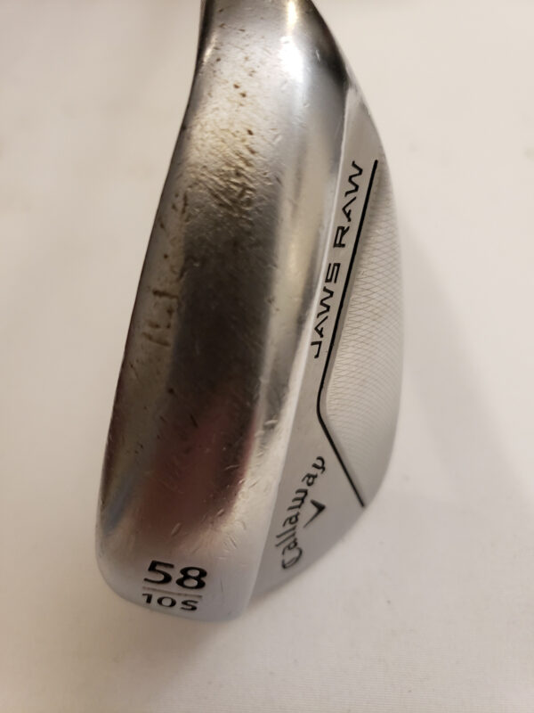 Used Callaway Jaws Raw - Lob Wedge 58* - 10*B - Project X LZ 6.0 - Stiff - RH - Image 2