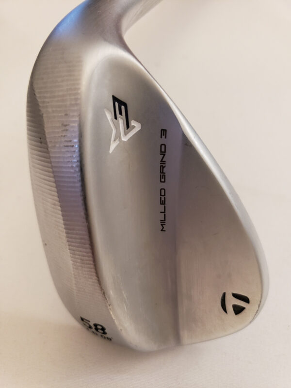 Used TaylorMade Milled Grind 3 MG3 Lob Wedge 58* - 08*B LB - DG S200 Stiff - RH
