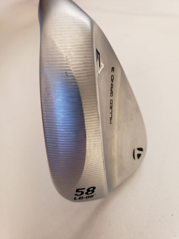 Used TaylorMade Milled Grind 3 MG3 Lob Wedge 58* - 08*B LB - DG S200 Stiff - RH - Image 2