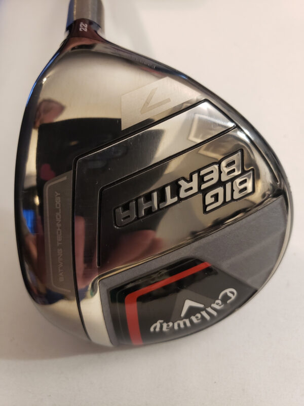 Used Callaway Big Bertha 2023 - 7 Fairway Wood 22* - RCH 55 - Senior - RH