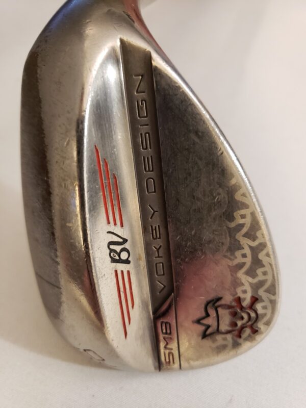 Used Titleist Vokey - SM8 - Lob Wedge 60* - 04* B - L Grind - Brushed Steel - Image 2