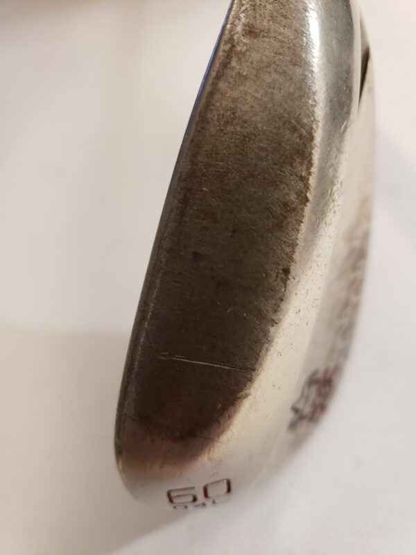 Used Titleist Vokey - SM8 - Lob Wedge 60* - 04* B - L Grind - Brushed Steel - Image 4