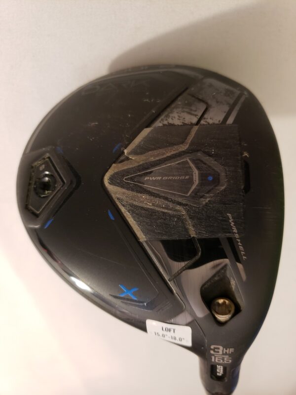 Used Cobra Dark Speed X - 3 HF Fairway Wood 16.5* - HZRDUS CB RED 5.0 - Reg - RH