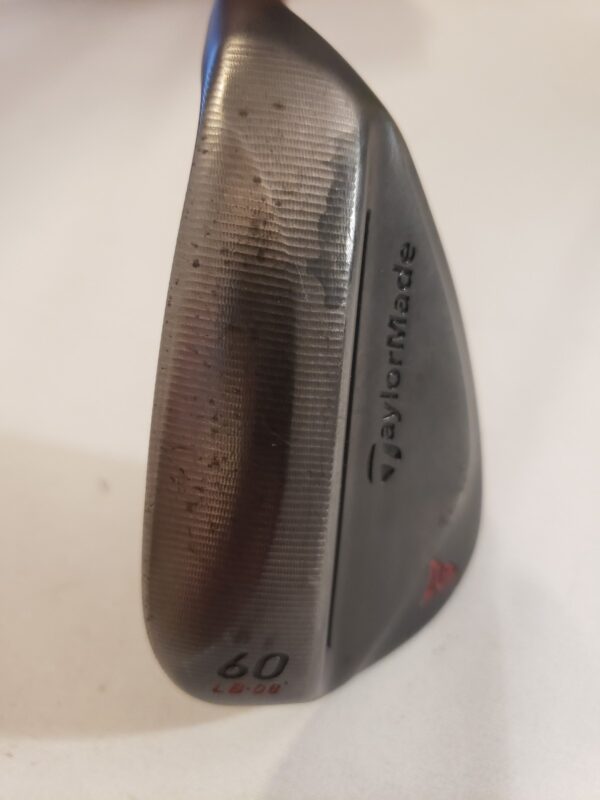 Used TaylorMade Milled Grind 2 - Lob Wedge 60* - 08*B LB - DG S200 Stiff - Black - Image 2