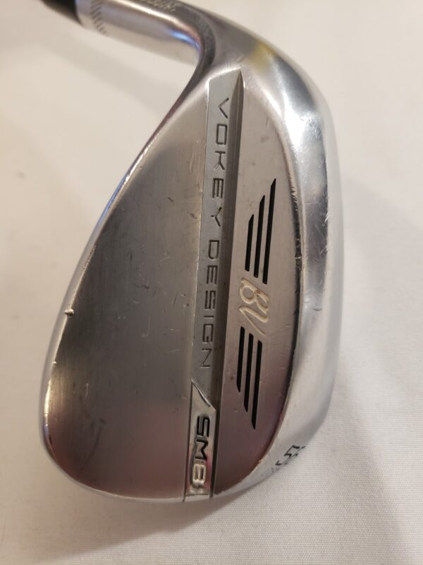 Used Titleist Vokey - SM8 - Sandwedge 56* - 08* B - M Grind - Tour Chrome - LH