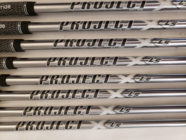 Used TaylorMade P7MC Iron Set (3-PW) 8 Irons - Project X LZ 120 Stiff - RH - Image 7