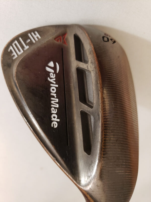 Used TaylorMade Hi-Toe Lob Wedge - 60* - KBS Hi-Rev 2.0 115 - Full Face Grooves