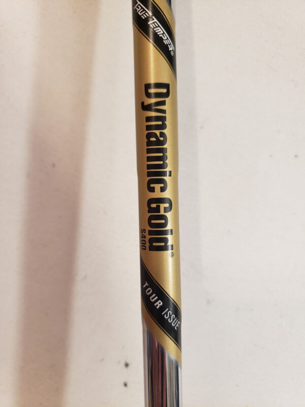 Used Mizuno T22 Lob Wedge 58* - 12* B - D Grind - Copper - Tour Issue - Stiff - Image 4
