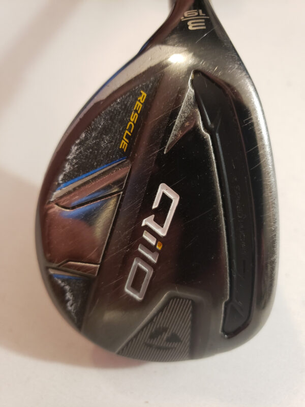 Used TaylorMade Qi10 Rescue - 3 Hybrid 19* - Ventus TR HB 7-S - Stiff - LH