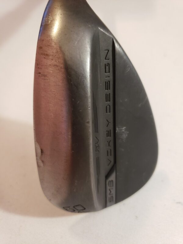 Used Titleist Vokey - SM8 - Lob Wedge 60* - 04* B - L Grind - Jet Black - RH - Image 2