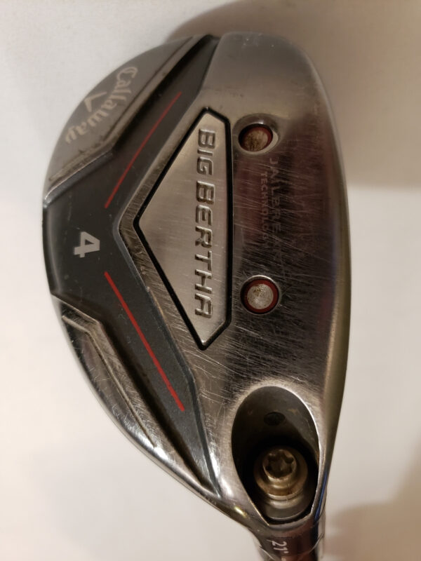 Used Callaway Big Bertha 2019 - 4 Hybrid 21* - UST Recoil ESX 460 F2 Senior - RH
