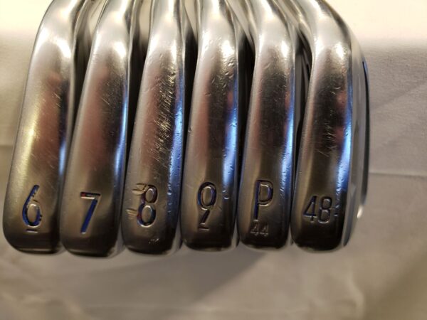 Used Titleist T100s 2021 Iron Set (6-PW, GW) 6 Irons - TT AMT White Stiff - RH