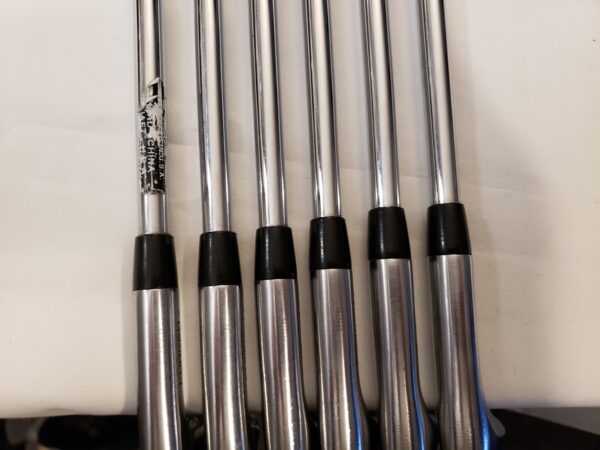 Used Titleist T100s 2021 Iron Set (6-PW, GW) 6 Irons - TT AMT White Stiff - RH - Image 2