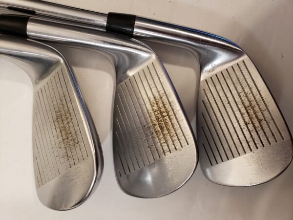 Used Titleist T100s 2021 Iron Set (6-PW, GW) 6 Irons - TT AMT White Stiff - RH - Image 6