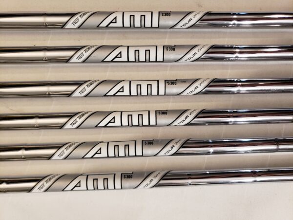 Used Titleist T100s 2021 Iron Set (6-PW, GW) 6 Irons - TT AMT White Stiff - RH - Image 7