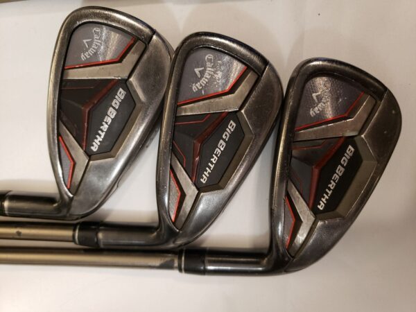 Used Callaway Big Bertha 2019 Iron Set (6-PW, AW) 5 Irons - Recoil ESX F2 Senior - Image 4