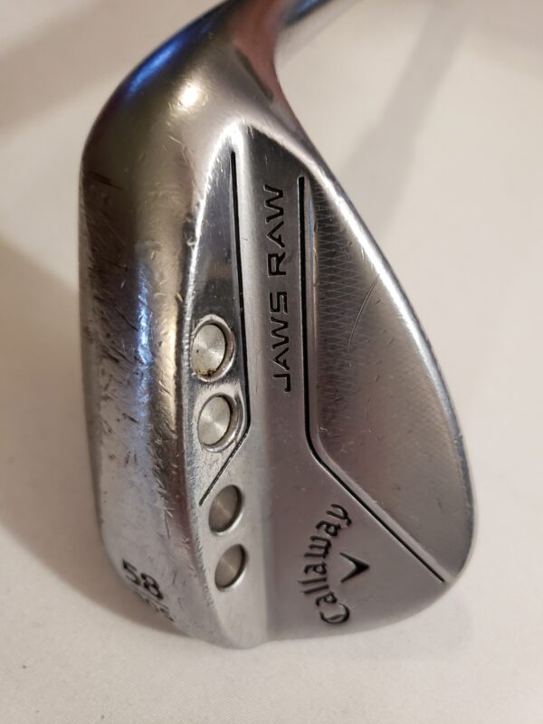 Used Callaway Jaws Raw - Lob Wedge 58* - 10*B - TT DG Spinner 115 - RH