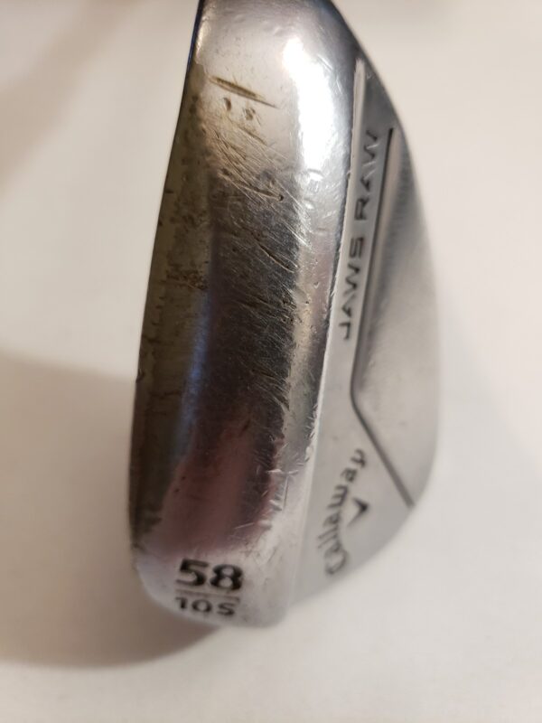 Used Callaway Jaws Raw - Lob Wedge 58* - 10*B - TT DG Spinner 115 - RH - Image 2
