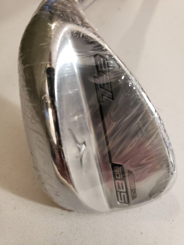 New Mizuno T22 Lob Wedge 58* - 08* B - C Grind - Chrome - Tour Issue S400 Stiff