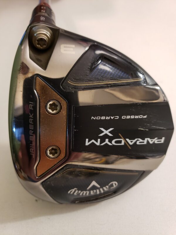 Used Callaway Paradym X - 3 Fairway Wood 15* - Ascent 50 - Regular - RH