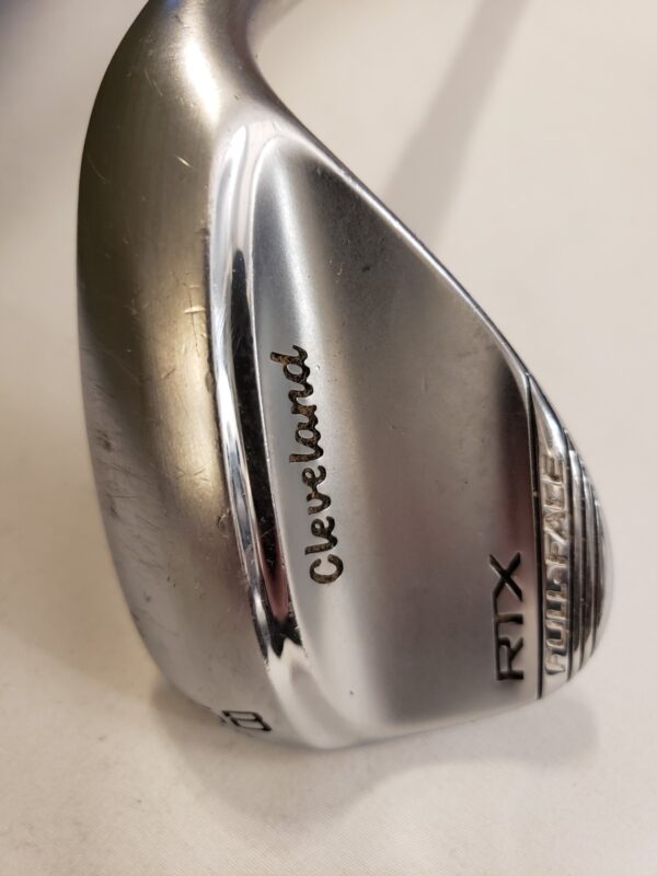 Used Cleveland RTX Zipcore Full Face - Lob Wedge 58* - 9* B - TT DG Spinner - RH