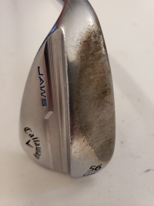 Used Callaway MD5 JAWS - Sandwedge 56* - 12*B - W Grind - TT DG S200 Stiff - LH - Image 2