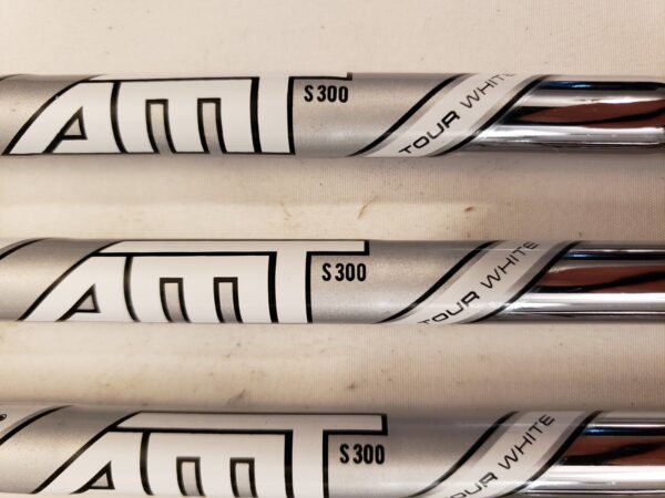 Used Titleist T100 2021 Iron Set (5-PW) 6 Irons - TT AMT White Stiff - RH - Image 8
