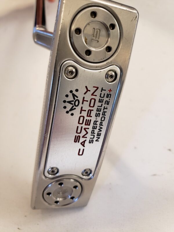 Used Titleist Scotty Cameron Super Select Newport 2.5 + Plus Putter - 34" - RH